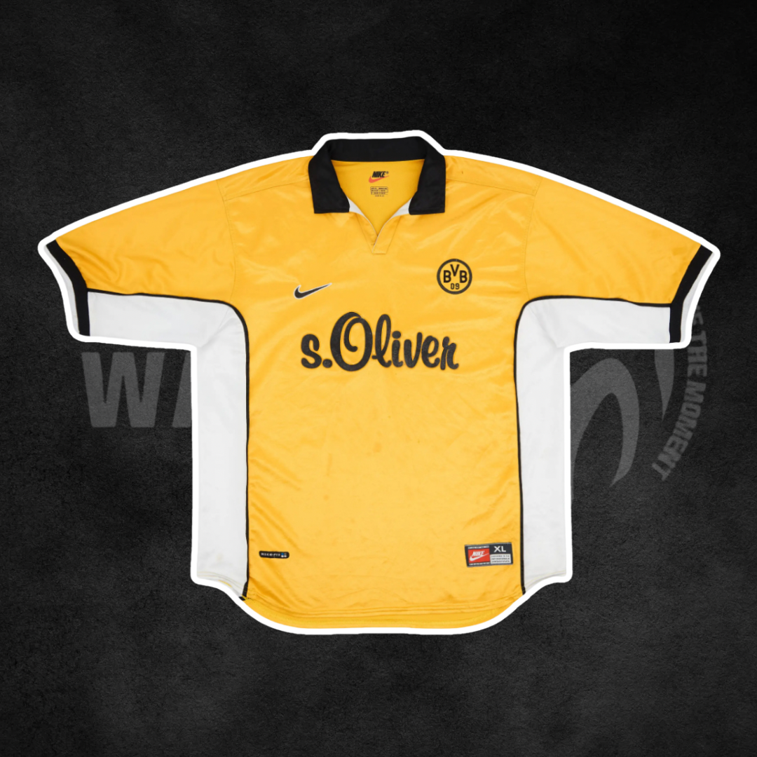 Borussia Dortmund 1998/99 Home Retro Kit
