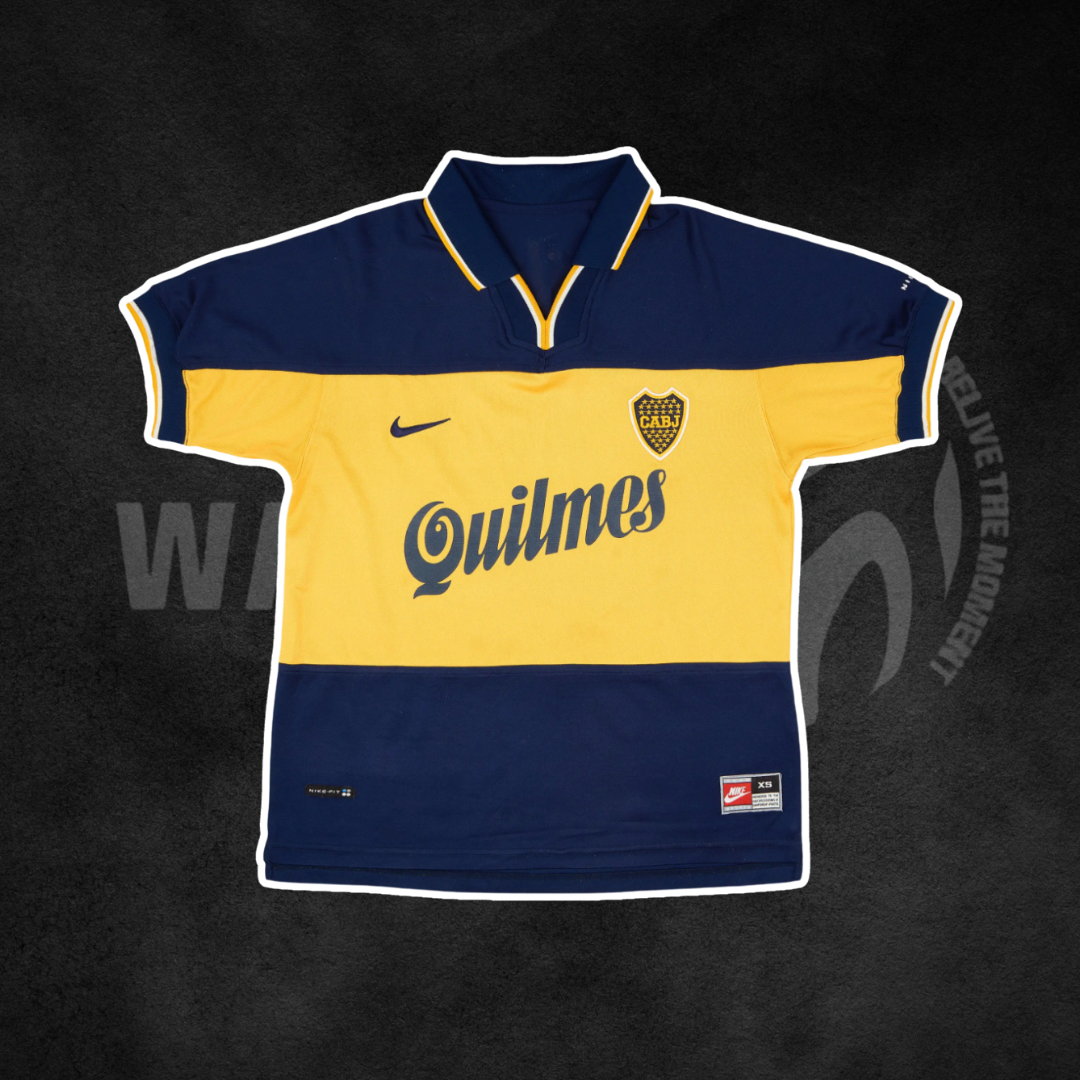Boca Juniors 1998/00 Home Retro Kit