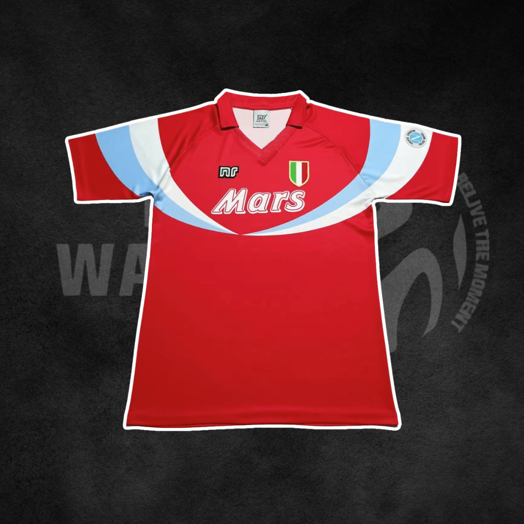 SSC Napoli 1990/91 Away Retro Kit