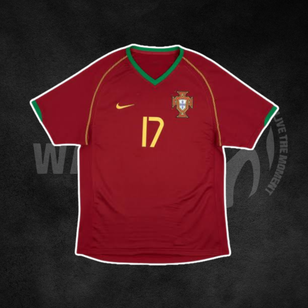 Portugal 2006 World Cup Home Retro Kit