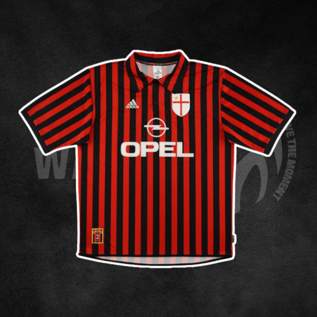 AC Milan 1999/00 Home Retro Kit