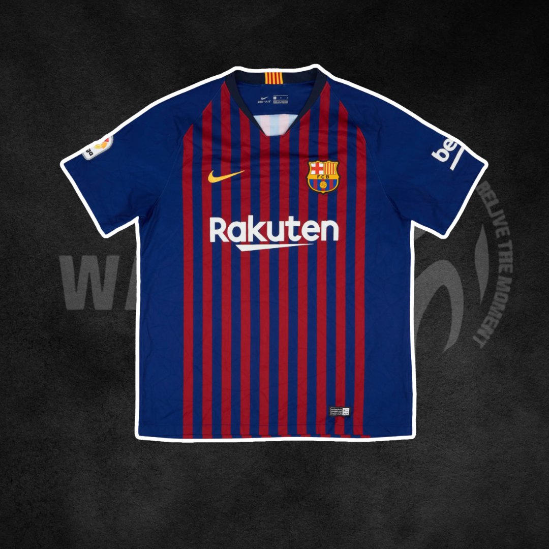 FC Barcelona 2018/19 Home Retro Kit