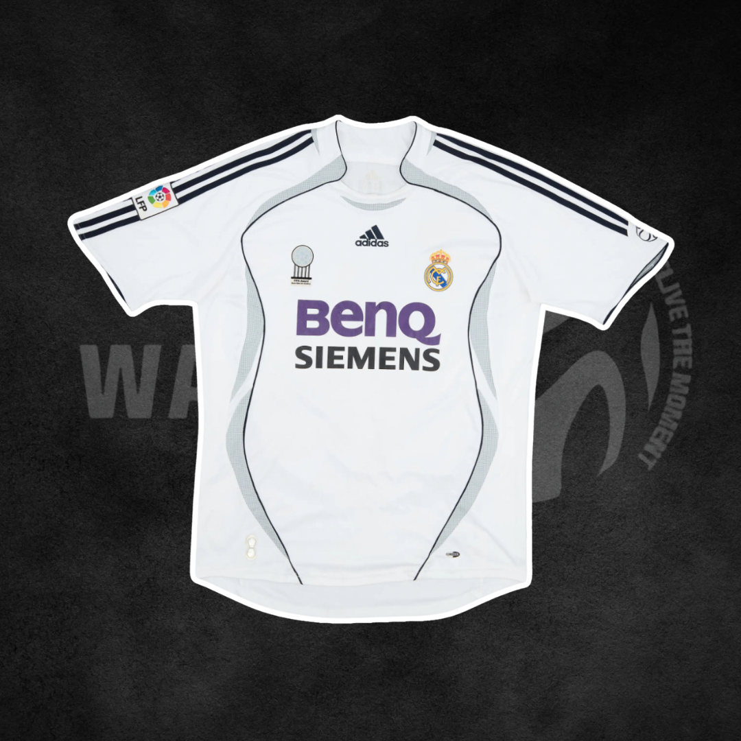 Real Madrid 2006/07 Home Retro Kit