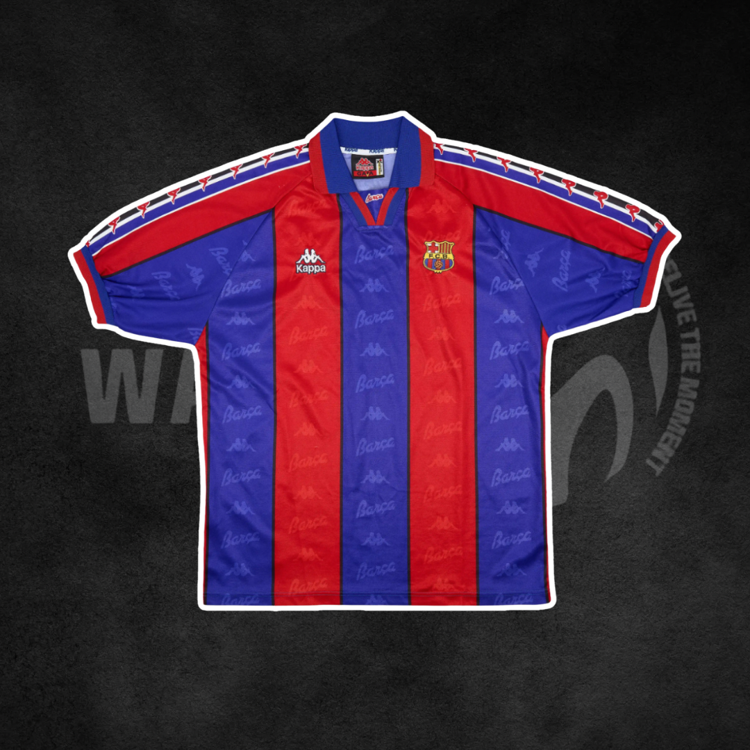 FC Barcelona 1995/96 Home Retro Kit