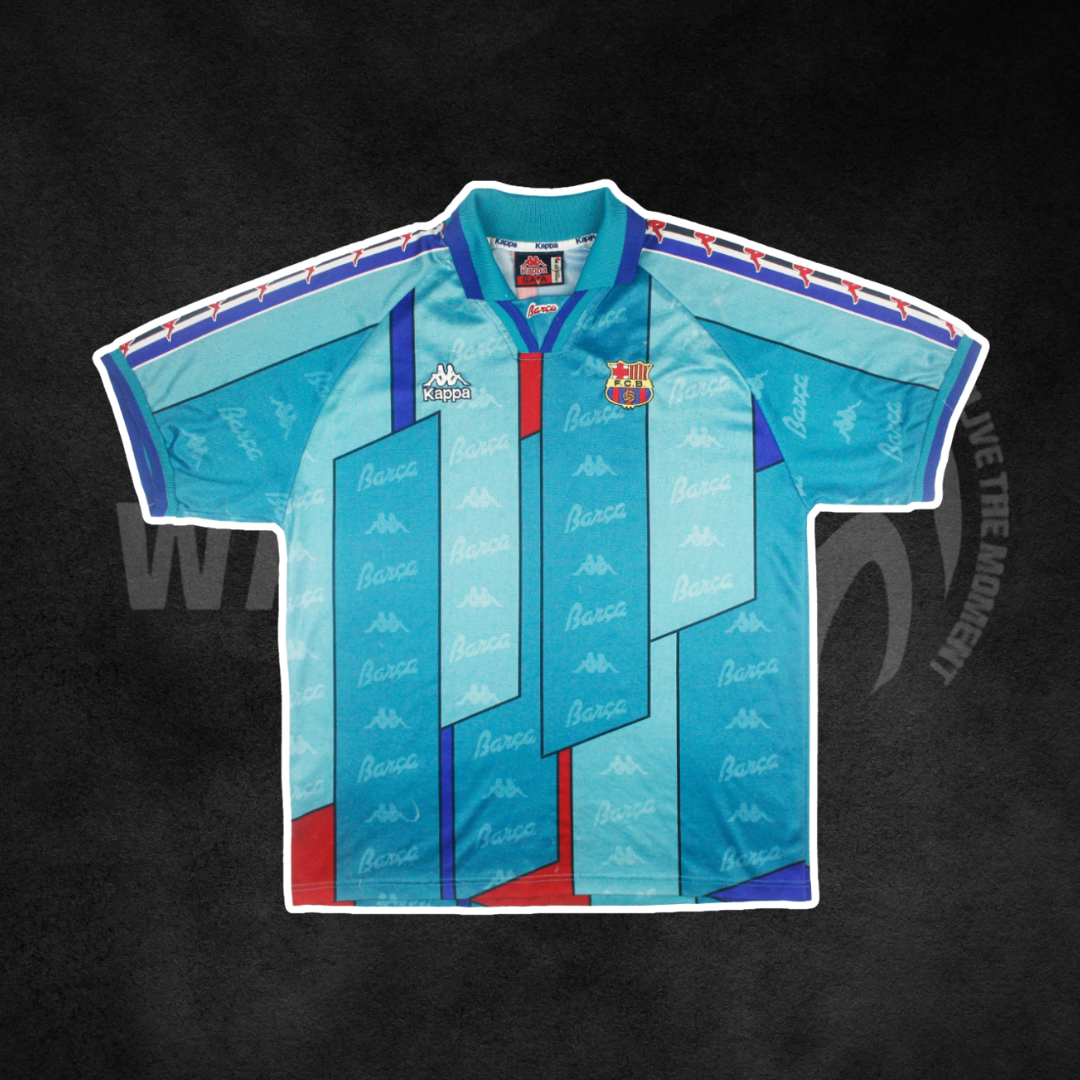 FC Barcelona 1995/96 Away Retro Kit