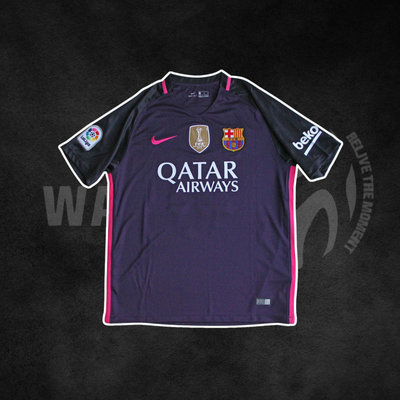 FC Barcelona 2016/17 Away Retro Kit