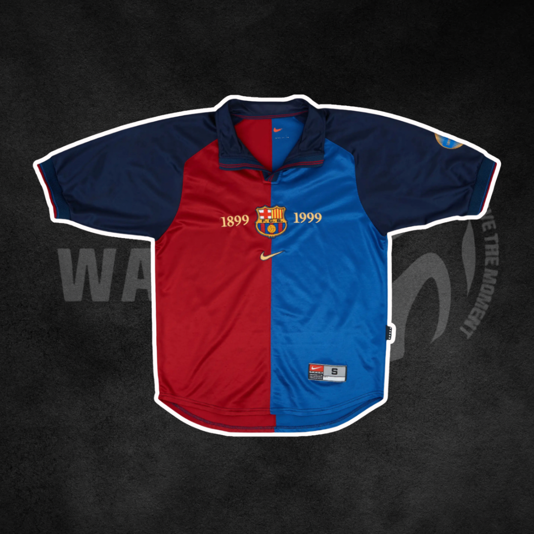 FC Barcelona 1999/00 Home Retro Kit