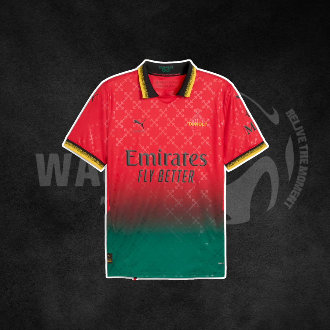 AC Milan X Off-White 2025 Kit