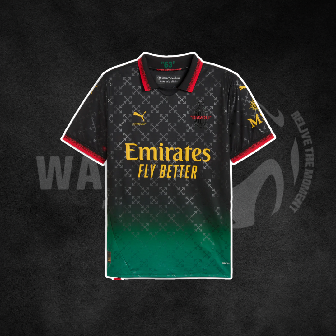 AC Milan X Off-White 2025 Kit