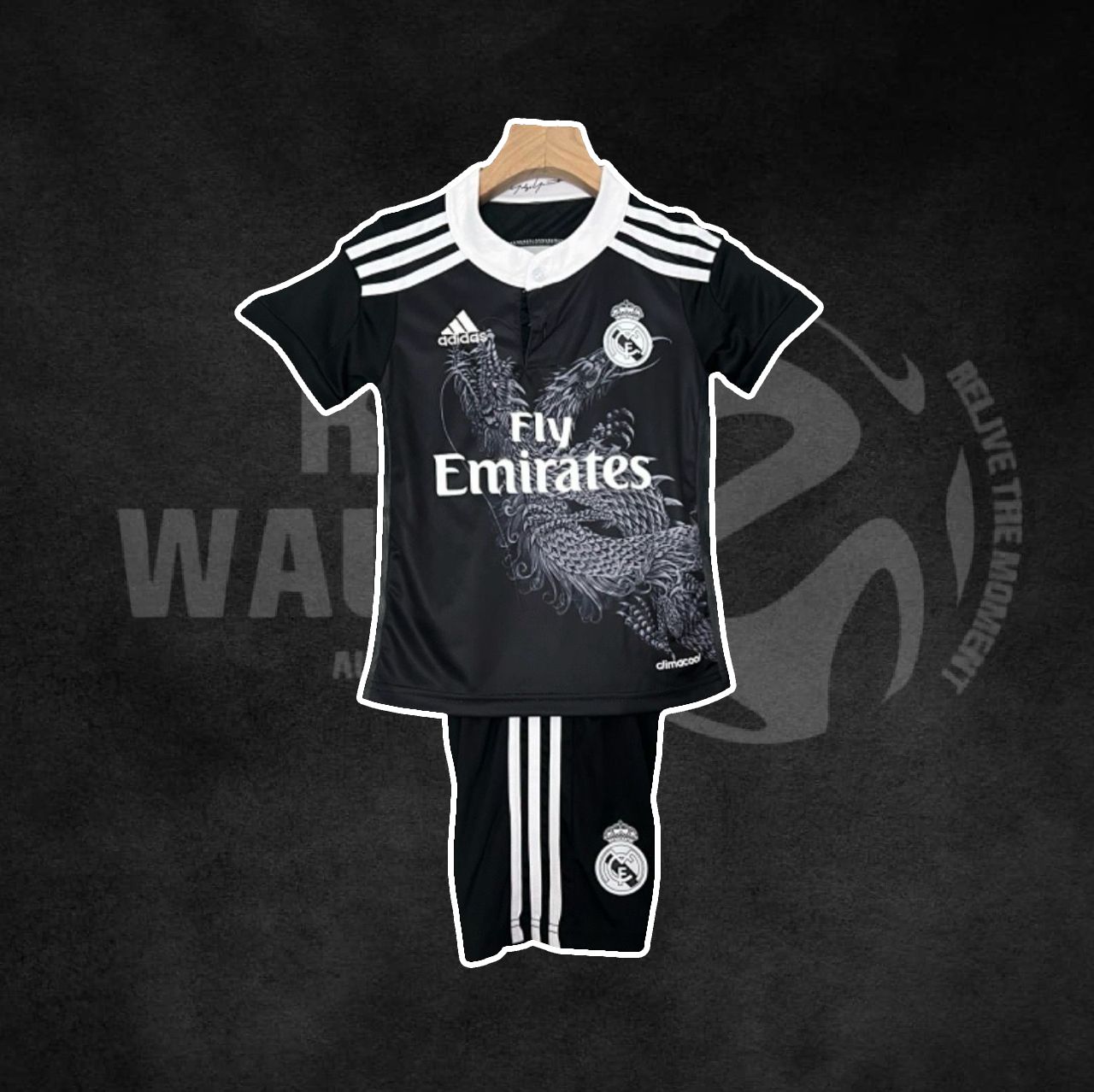 Real Madrid 2014/15 Third Retro Kids Kit