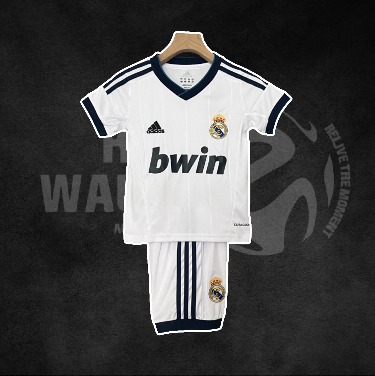 Real Madrid 2012/13 Home Retro Kids Set