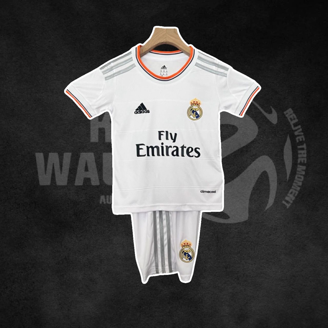 Real Madrid 2013/14 Home Retro Kids Kit
