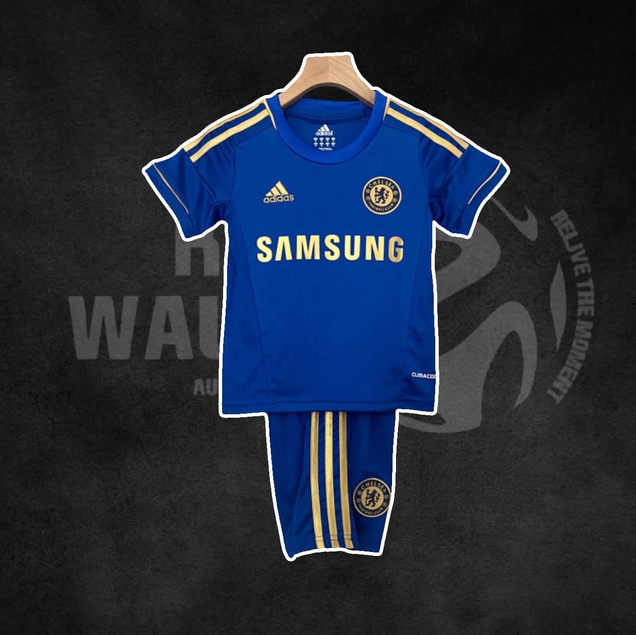 Chelsea FC 2012/13 Home Retro Kids Kit
