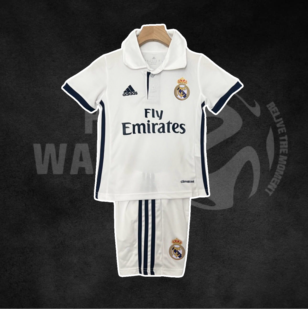 Real Madrid 2016/17 Home Retro Kids Kit