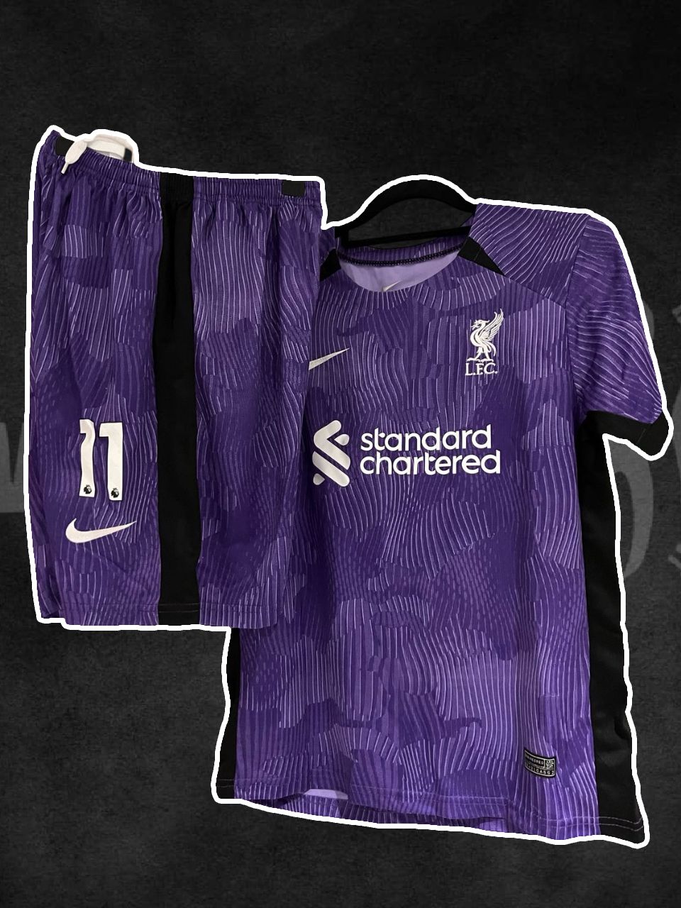 Liverpool FC 2023/24 Third Kids Kit