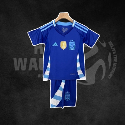 Argentina 2024 COPA AMERICA Away Kids Kit