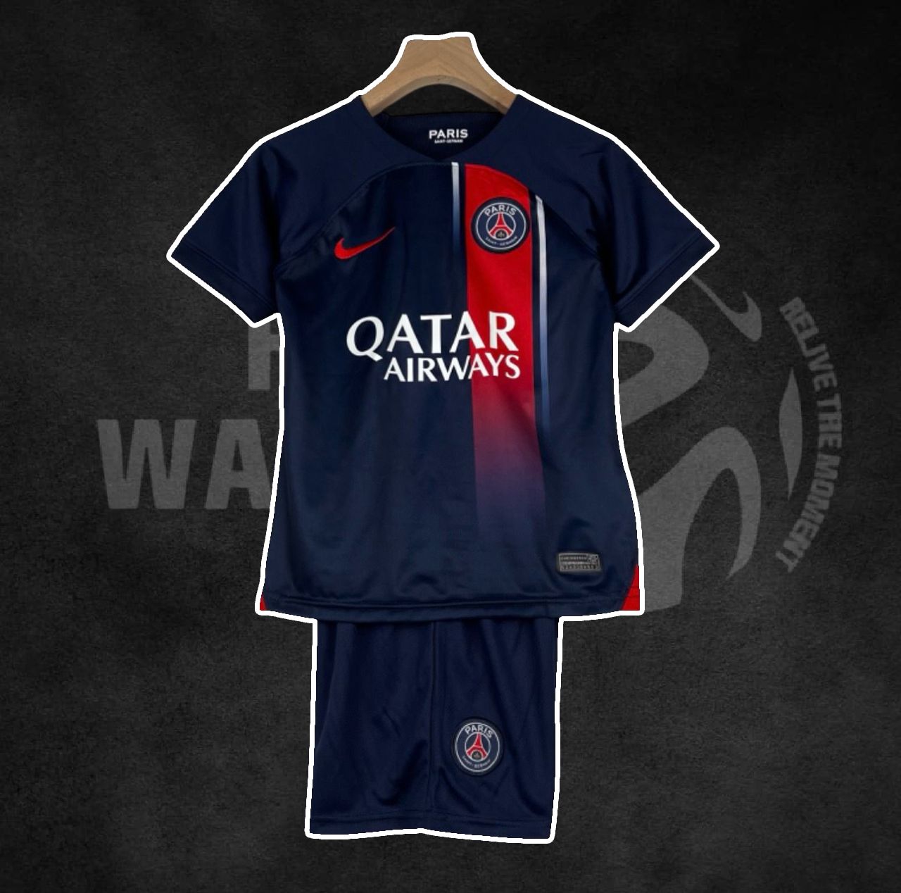 PSG 2023/24 Home Kids Kit
