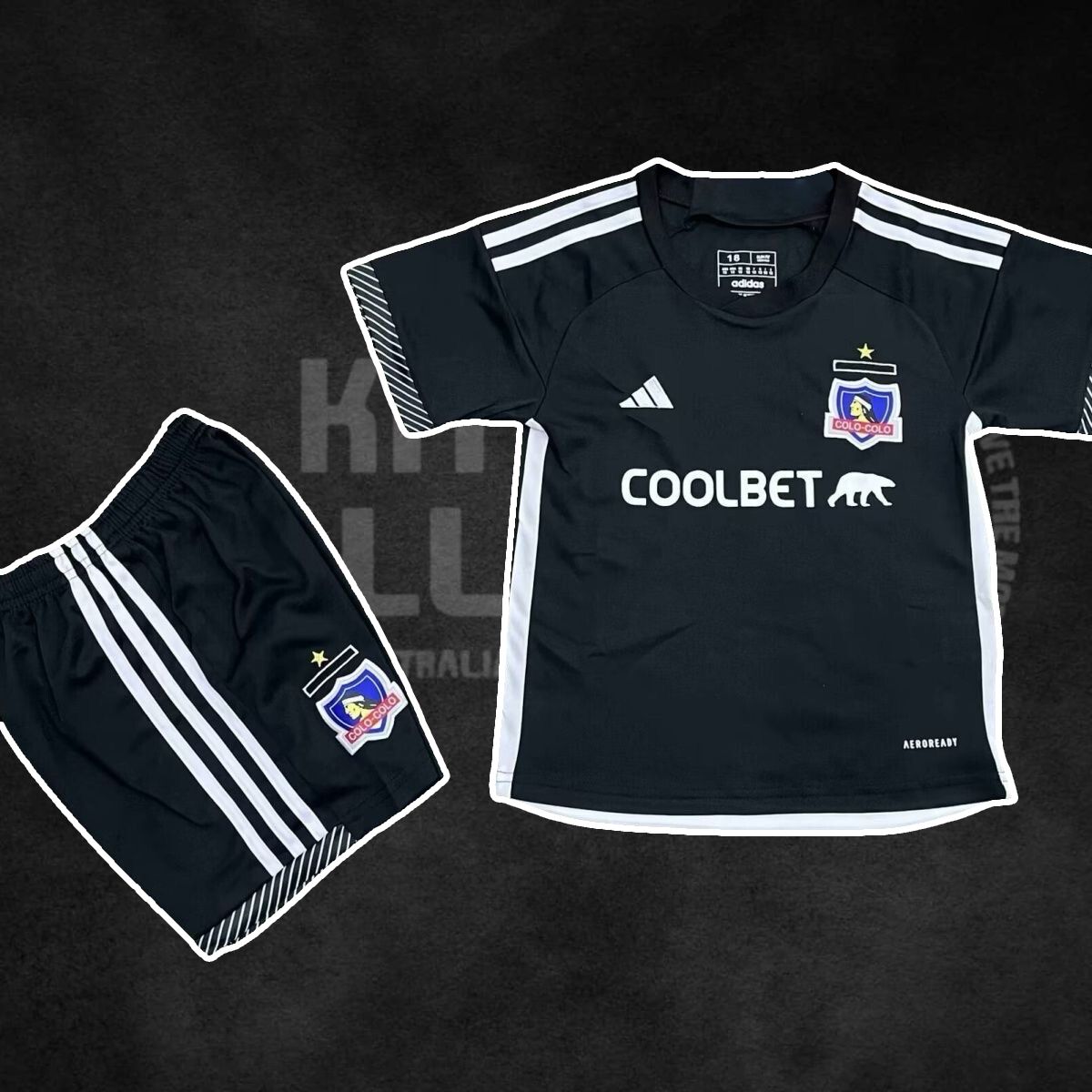 Colo Colo 2023/24 Away Kids Kit