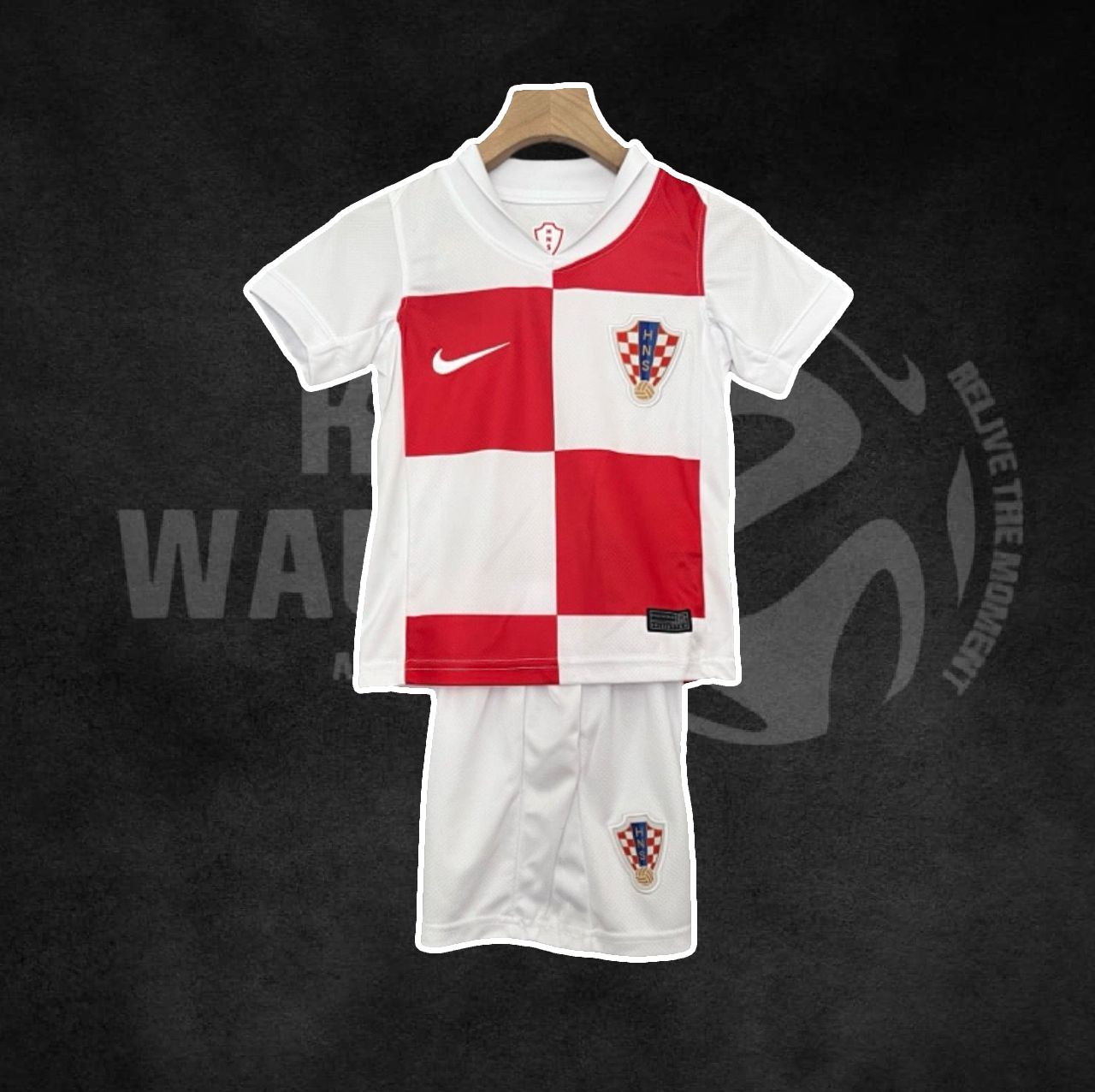 Croatia EUROS 2024 Home Kids Kit
