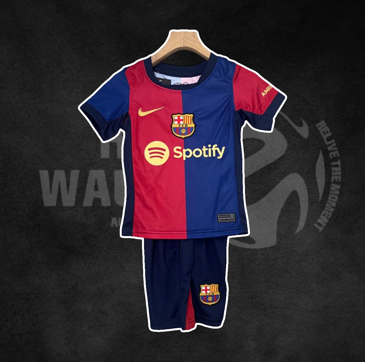 FC Barcelona 2024/25 Home Kids Kit
