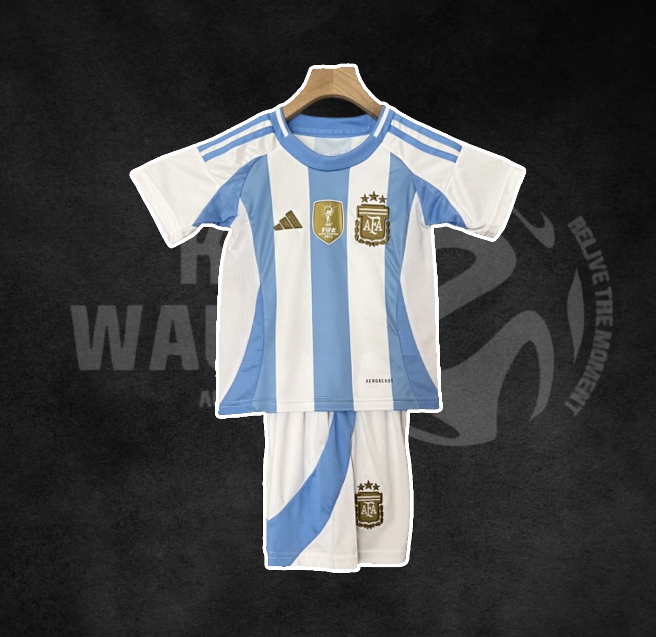 Argentina 2024 COPA AMERICA Home Kids Kit