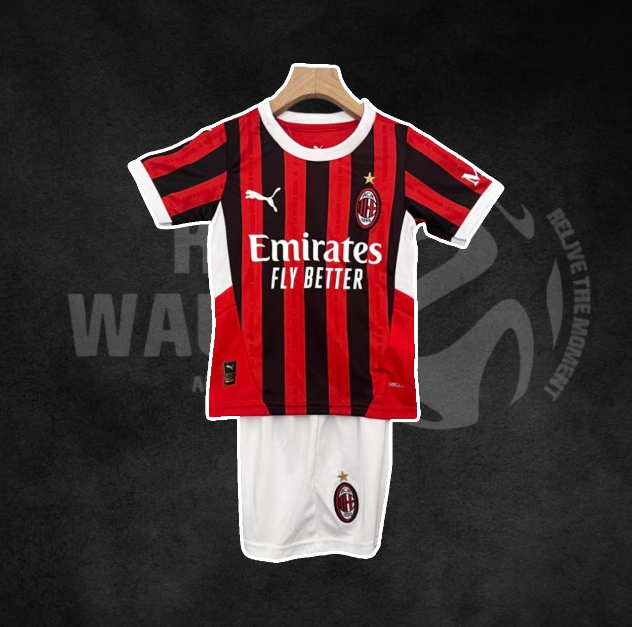 AC Milan 2024/25 Home Kids Kit