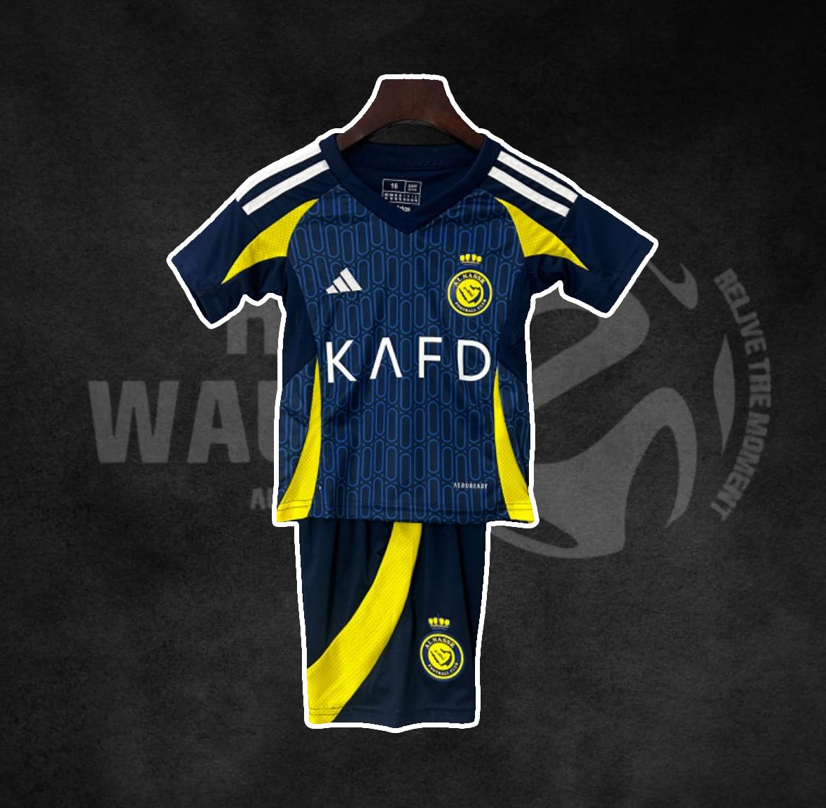 Al Nassr 2024/25 Away Kids Kit