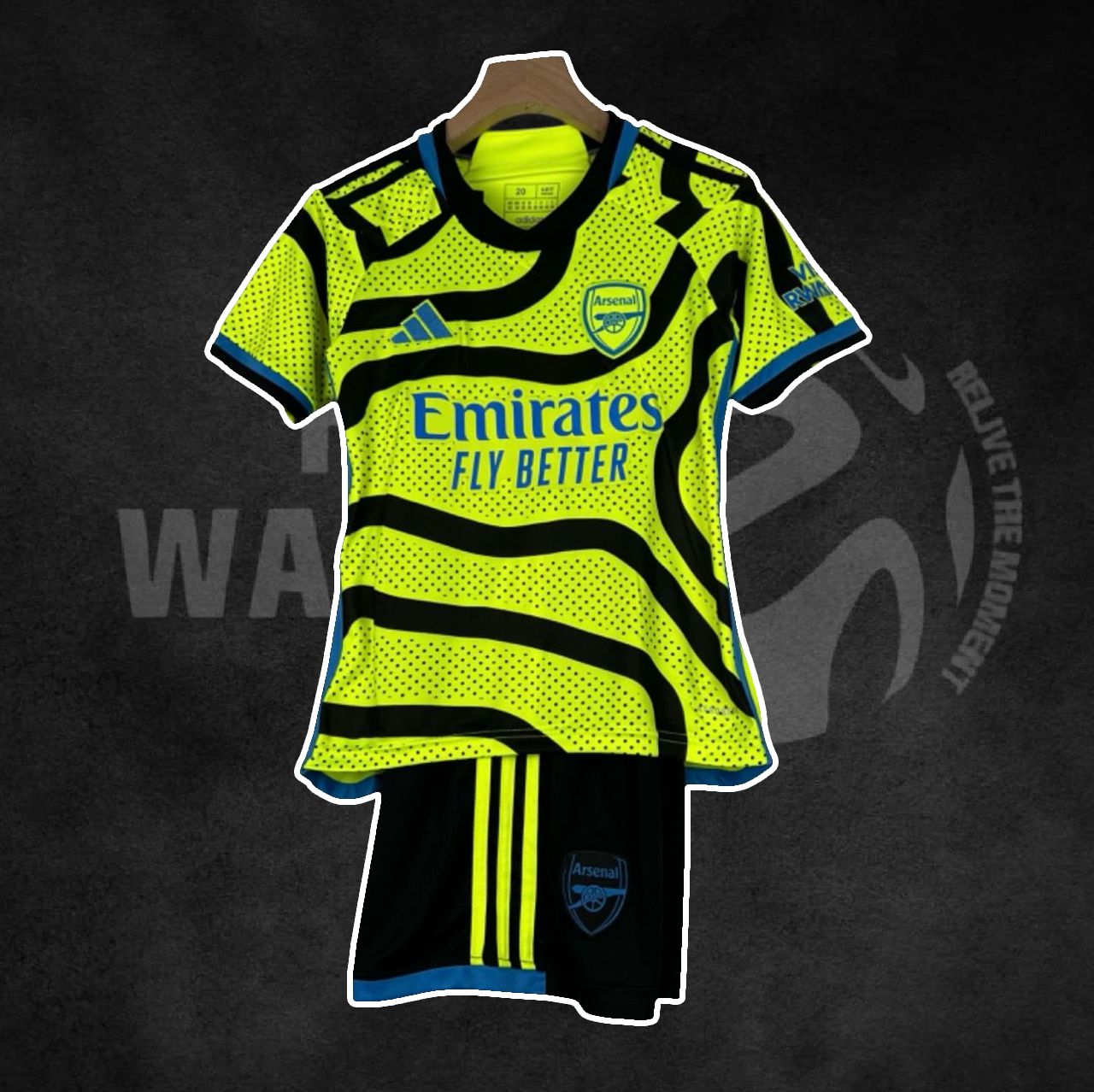 Arsenal FC 2023/24 Away Kids Kit