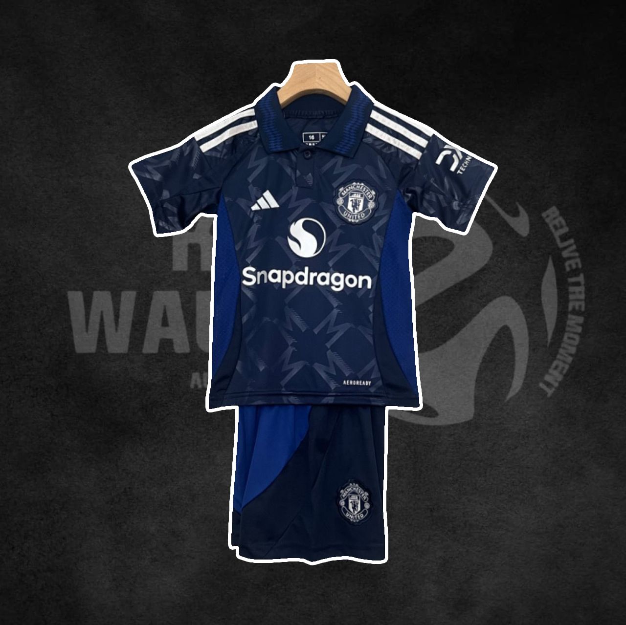 Manchester United 2024/25 Away Kids Kit