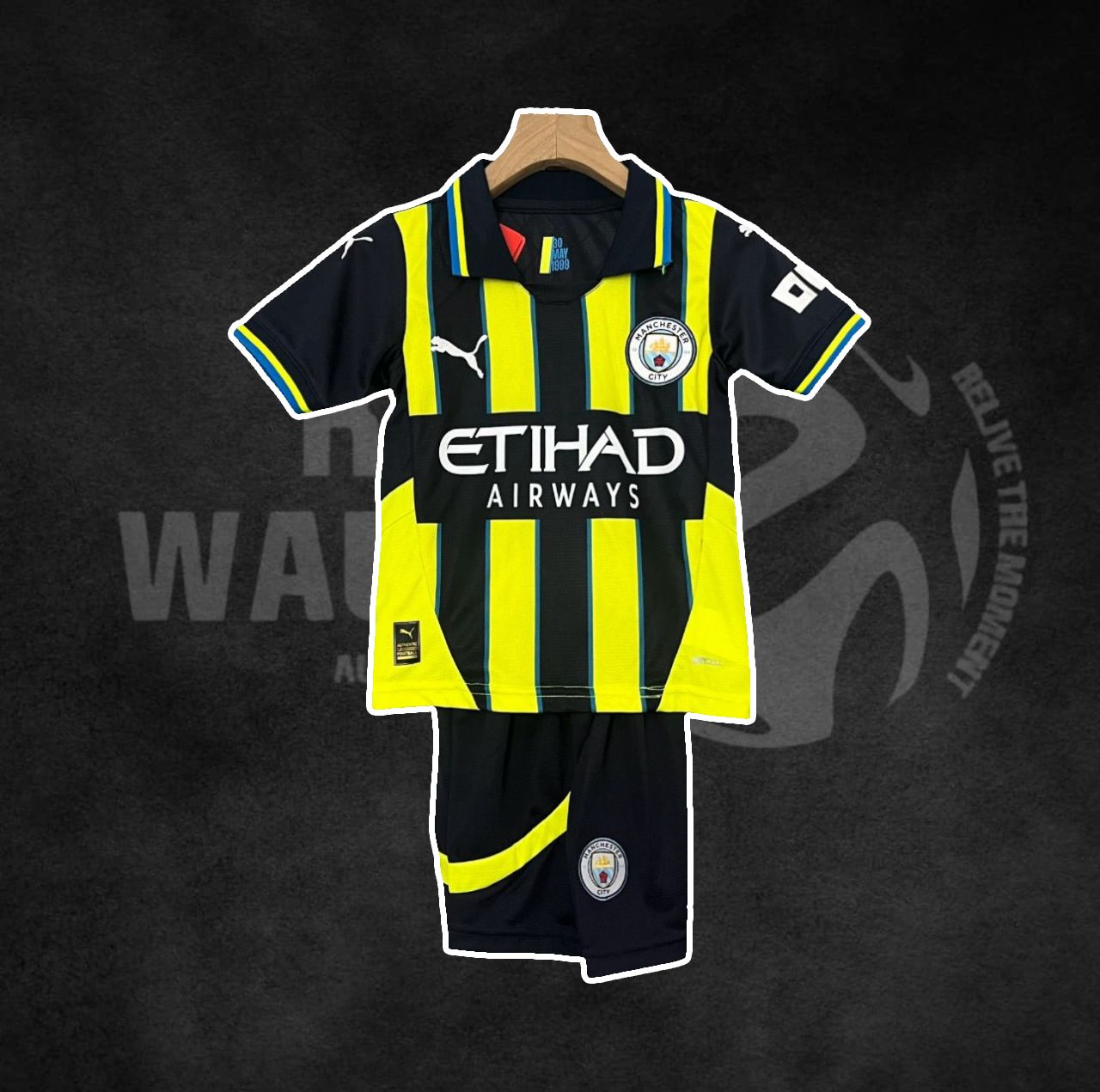 Manchester City 2024/25 Away Kids Kit