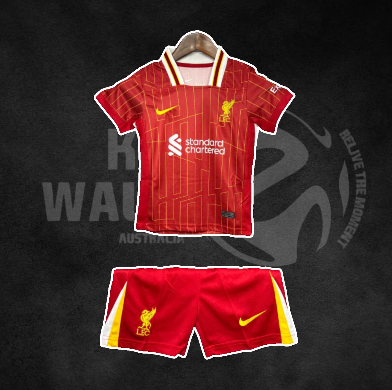 Liverpool FC 2024/25 Home Kids Kit