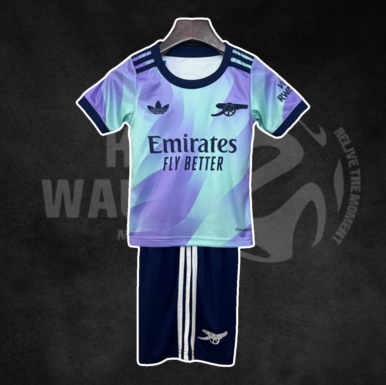 Arsenal FC 2024/25 Kids Third Kit