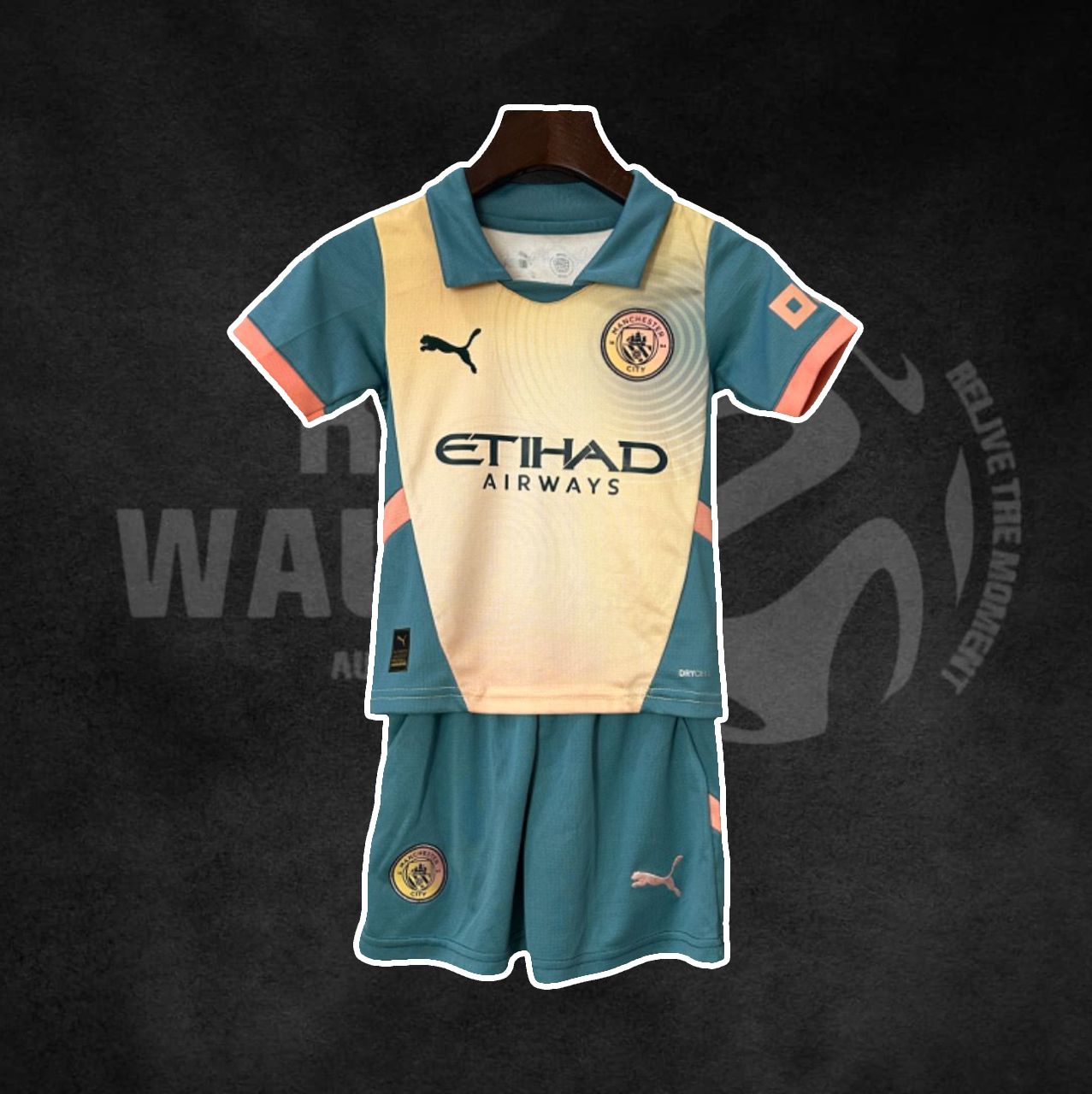 Manchester City 2024/25 Fourth Kids Kit