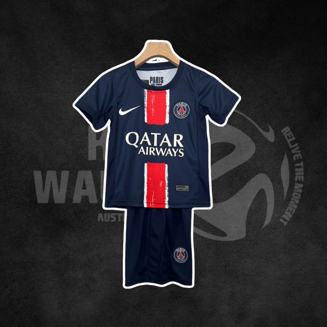 PSG 2024/25 Home Kids Kit