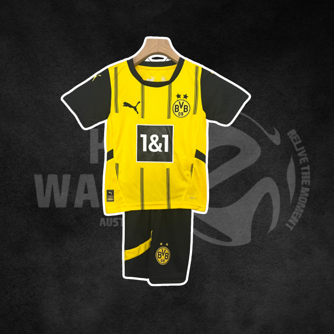Borussia Dortmund 2024/25 Home Kids Kit
