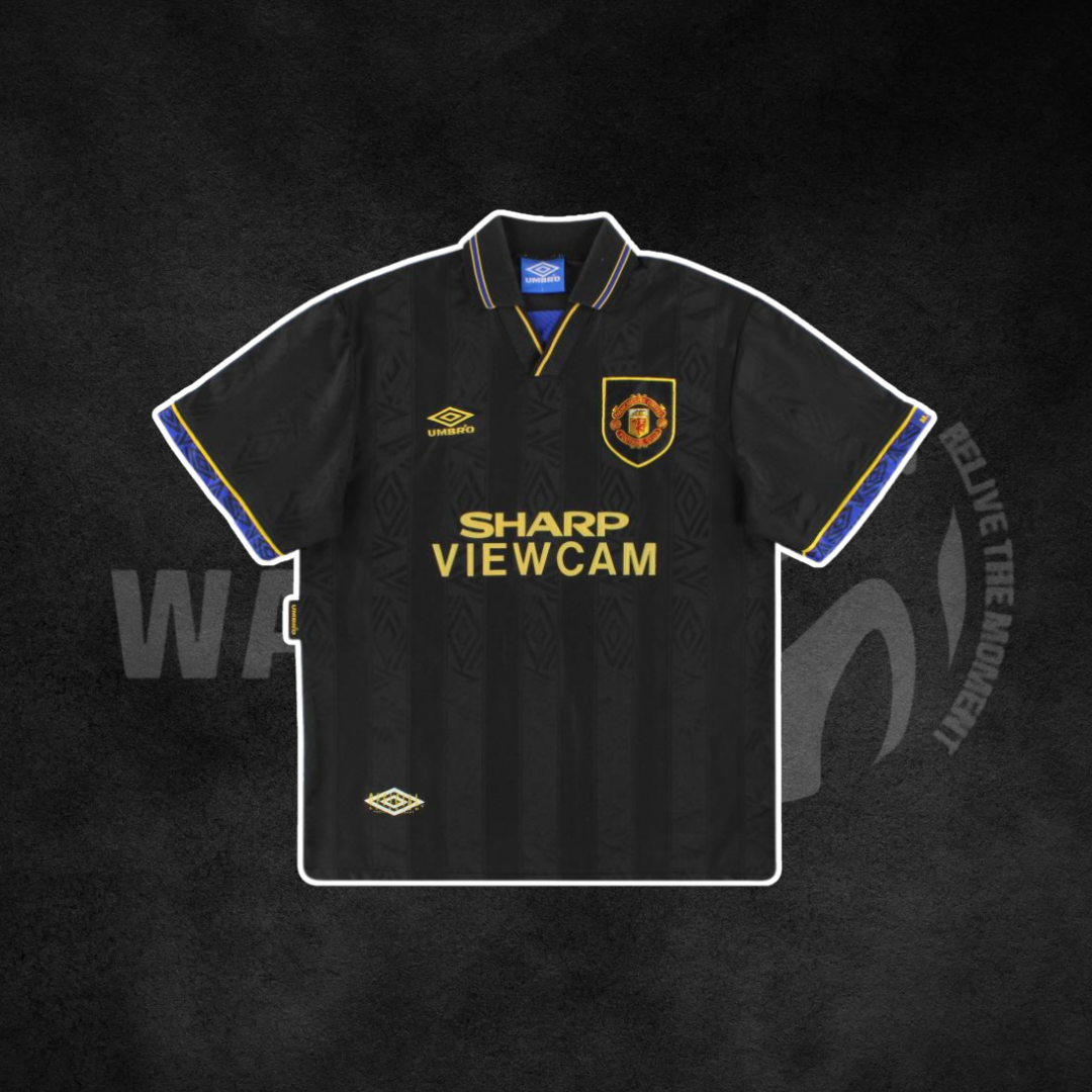 Manchester United 1993/94 Away Retro Kit