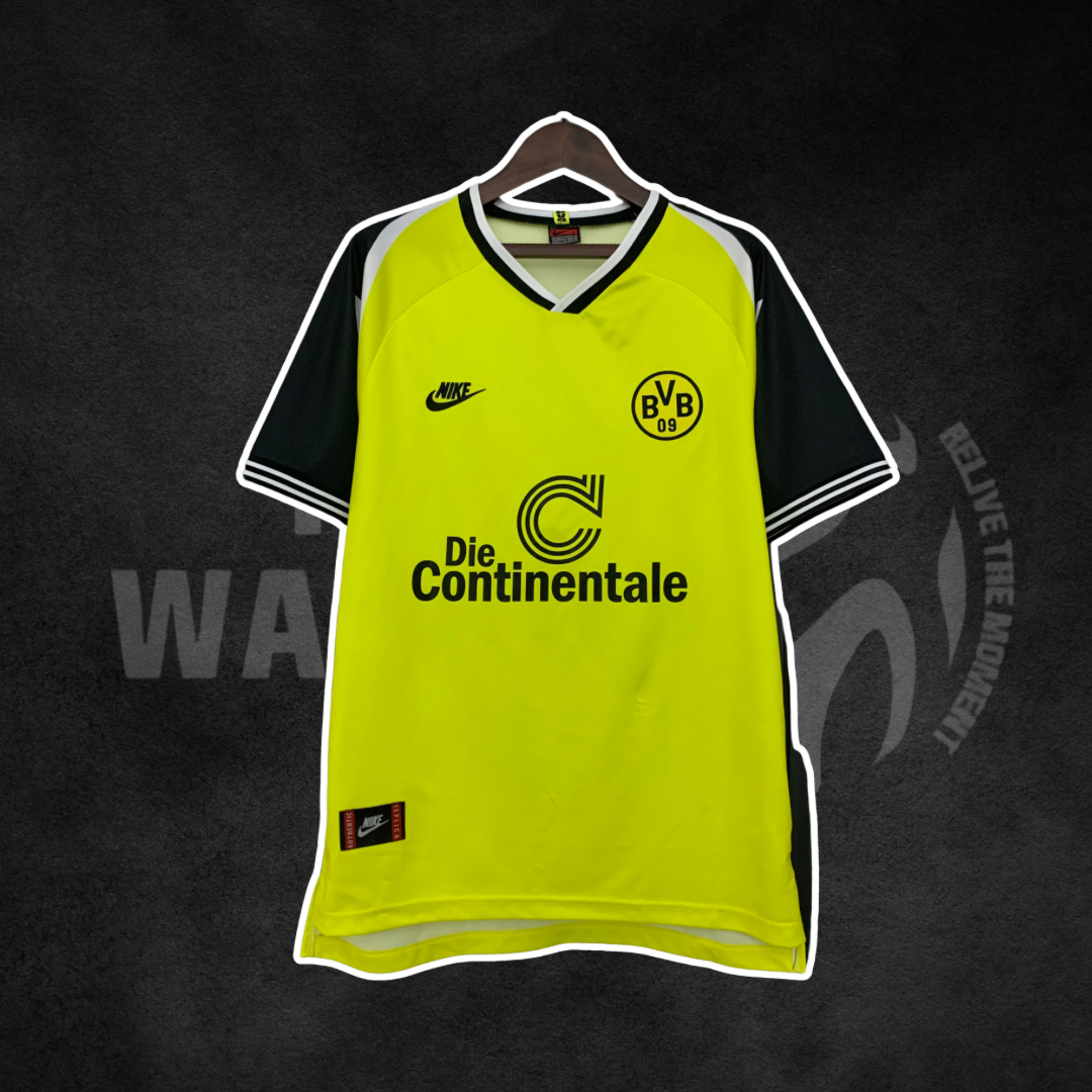 Borussia Dortmund 1995/96 Home Retro Kit