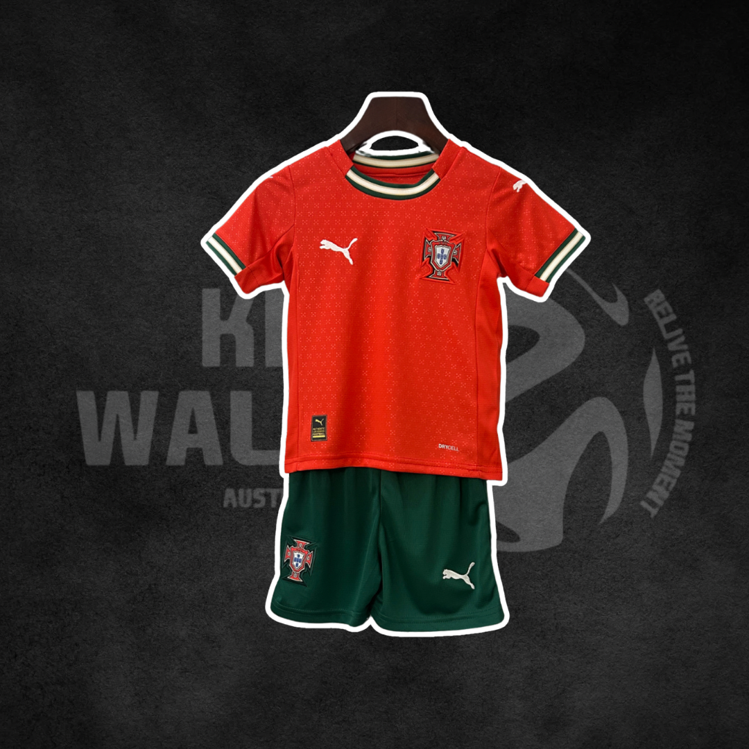 Portugal 2025/26 Home Kids Kit