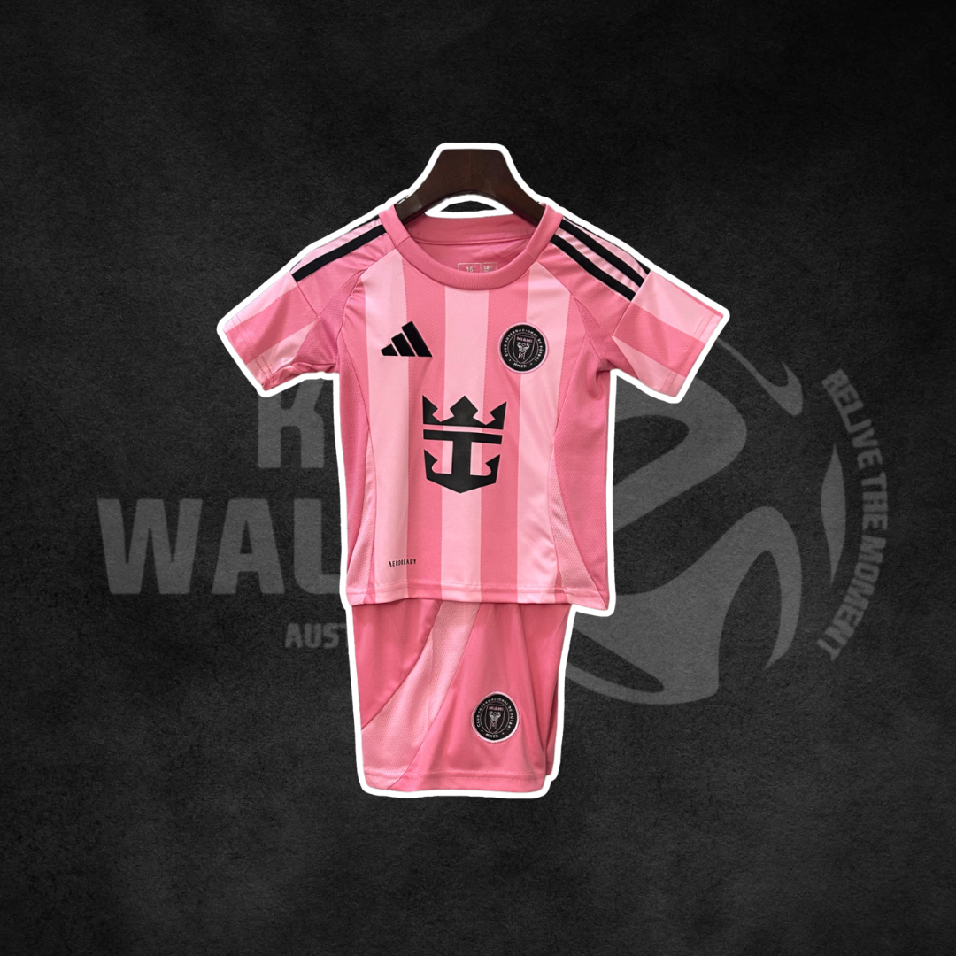 Inter Miami 2025/26 Home Kids Kit