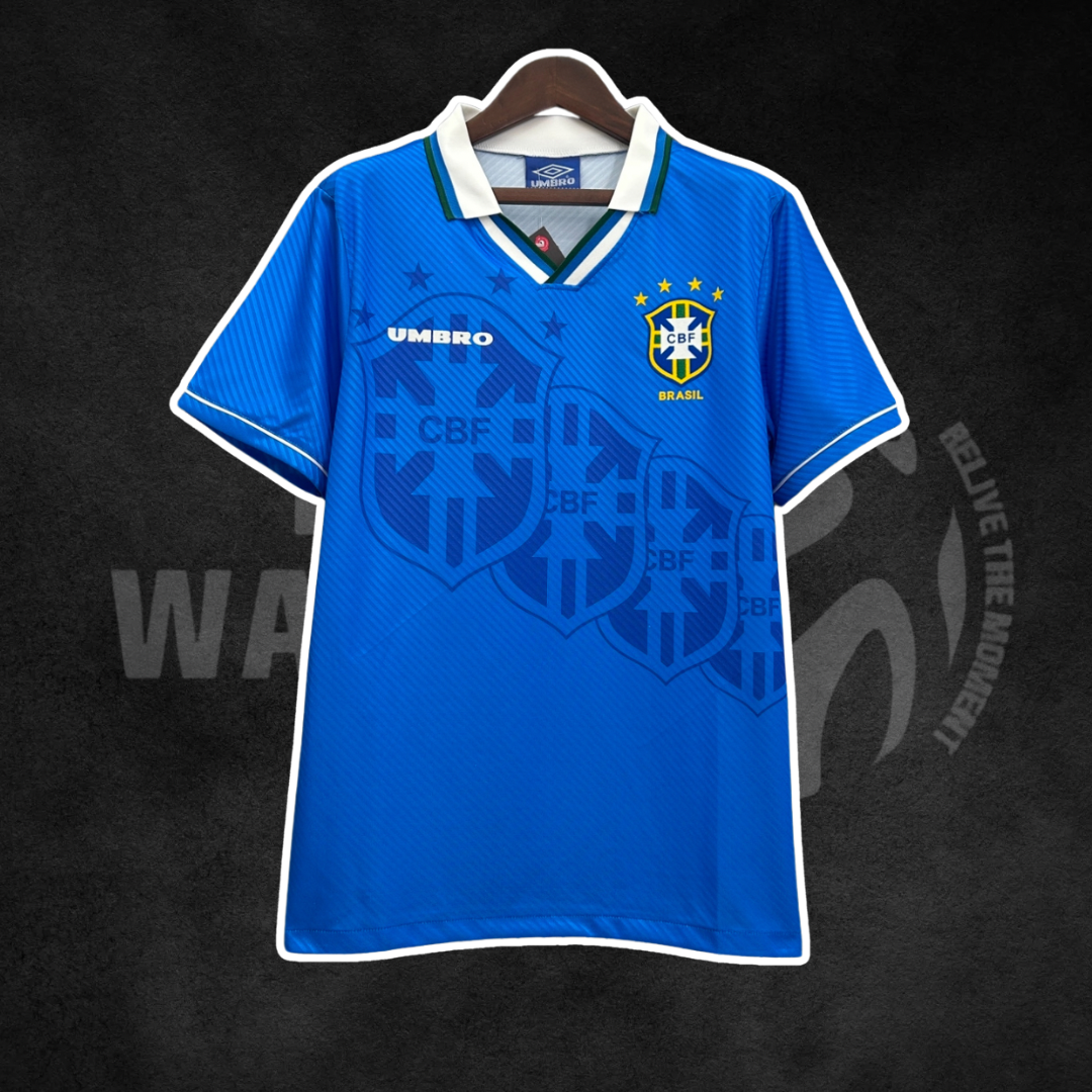 Brazil 1994 World Cup Retro Away Kit