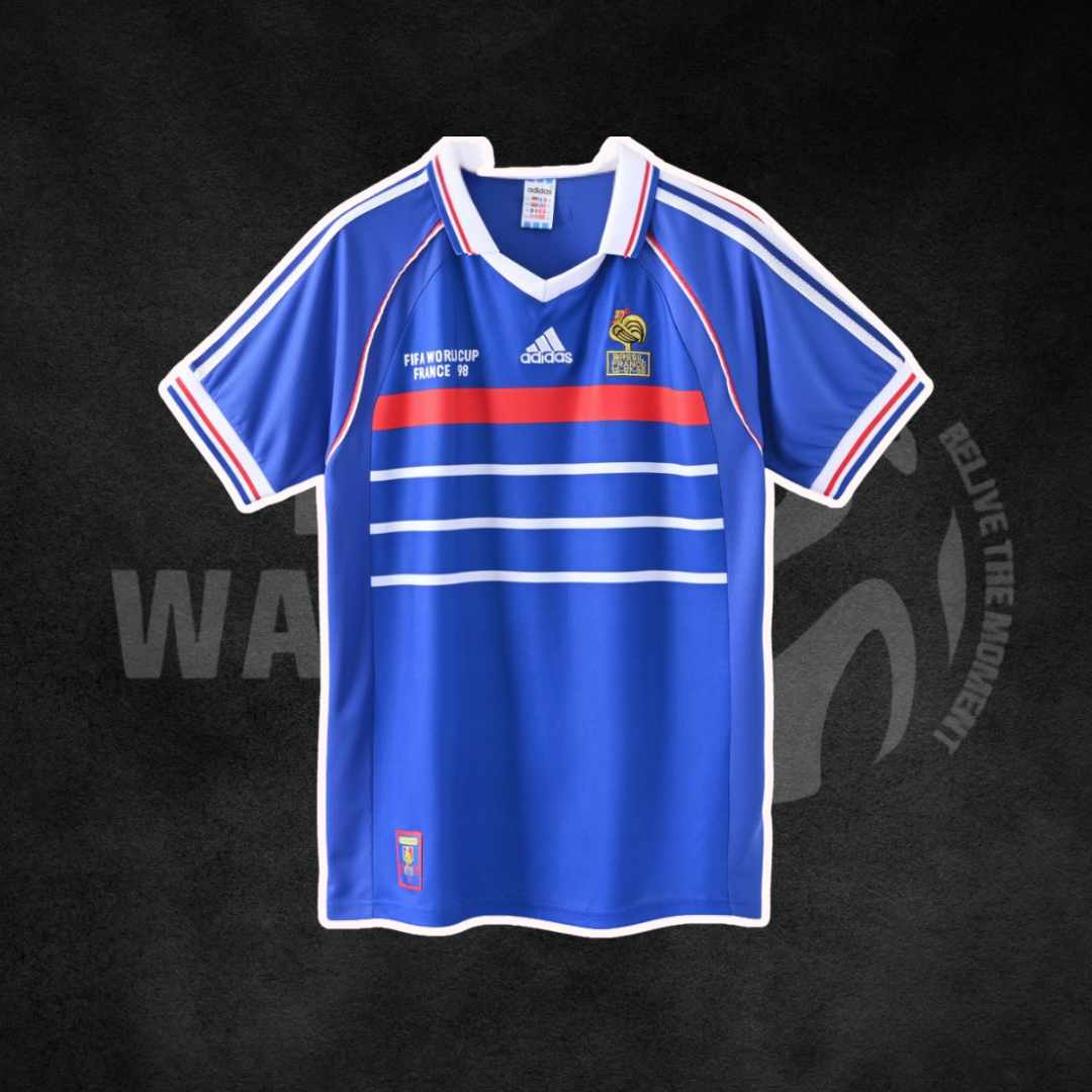 France 1998 World Cup Home Retro Kit
