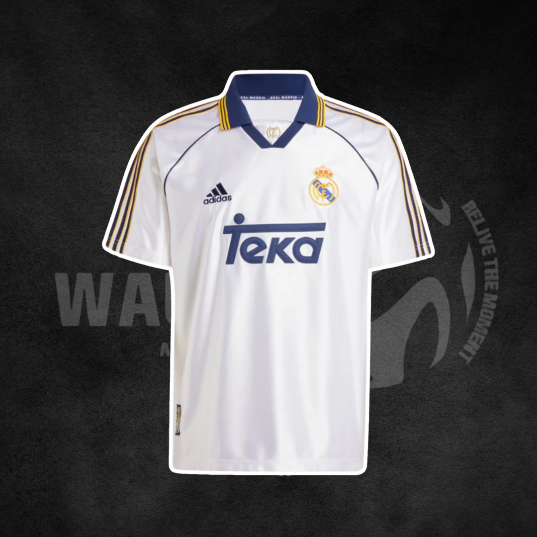 Real Madrid 1999 Home Retro Kit