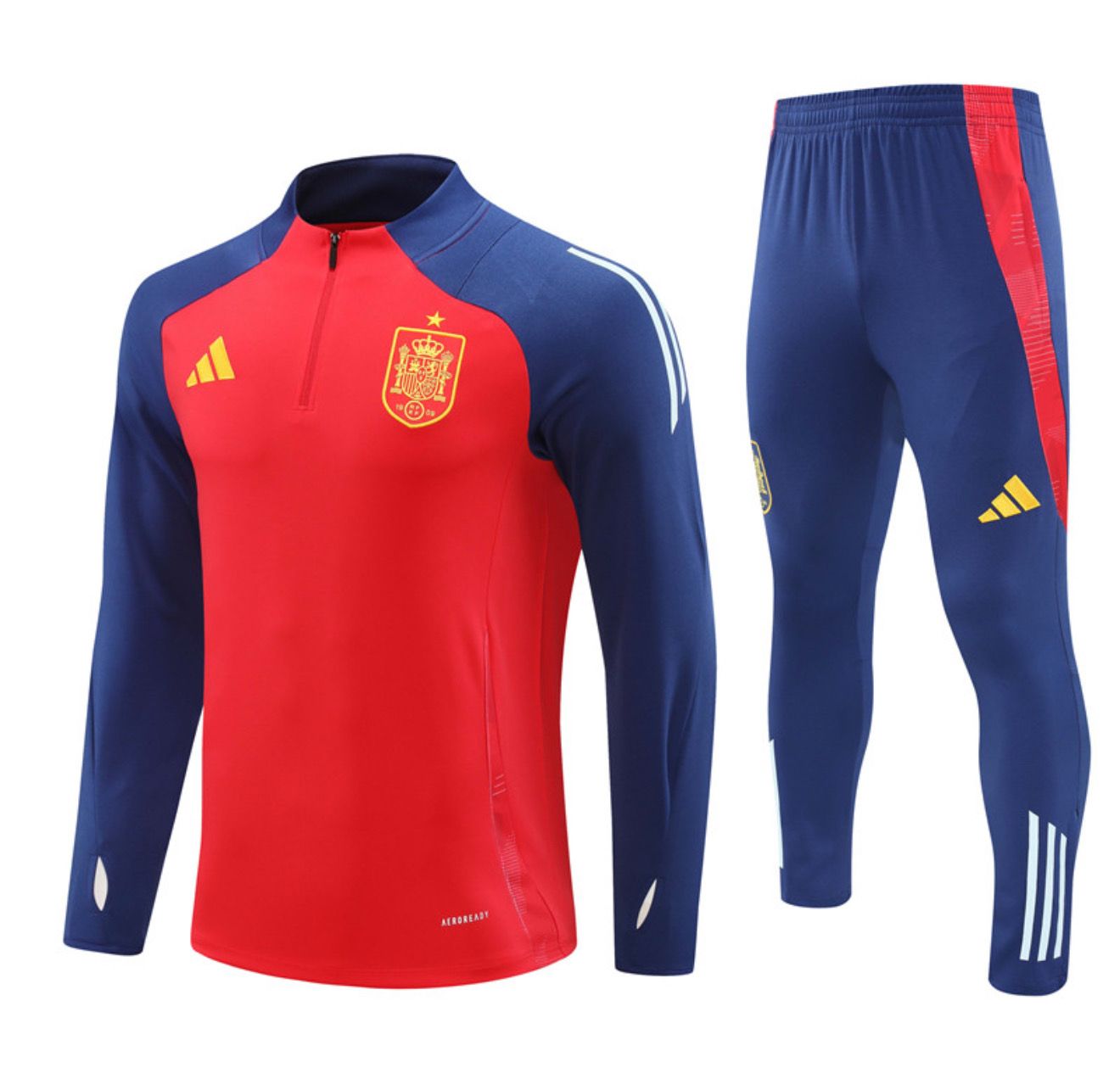 Spain 25/26 Tracksuit Set (RED)