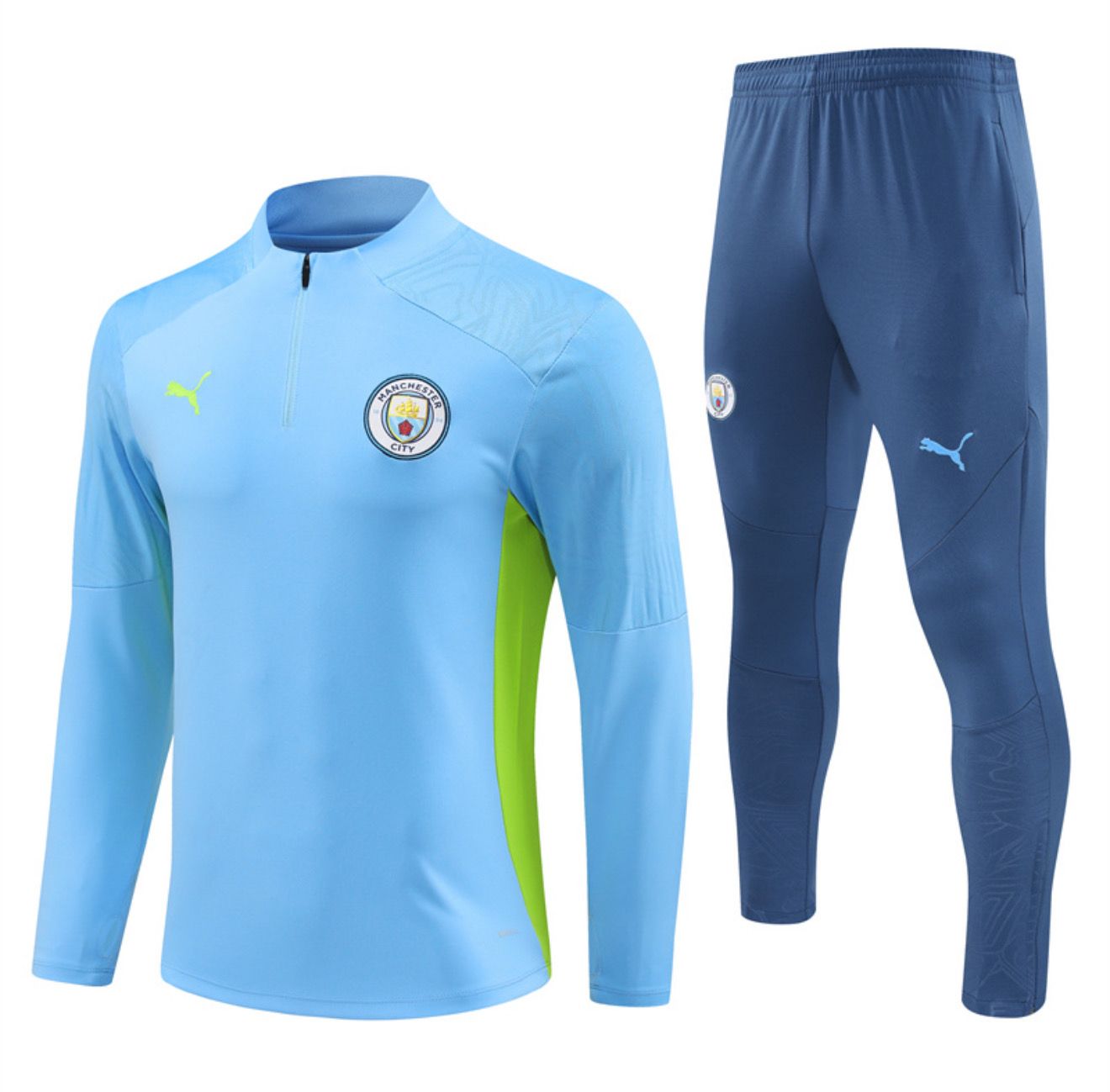 Manchester City 25/26 Tracksuit Set (BLUE)
