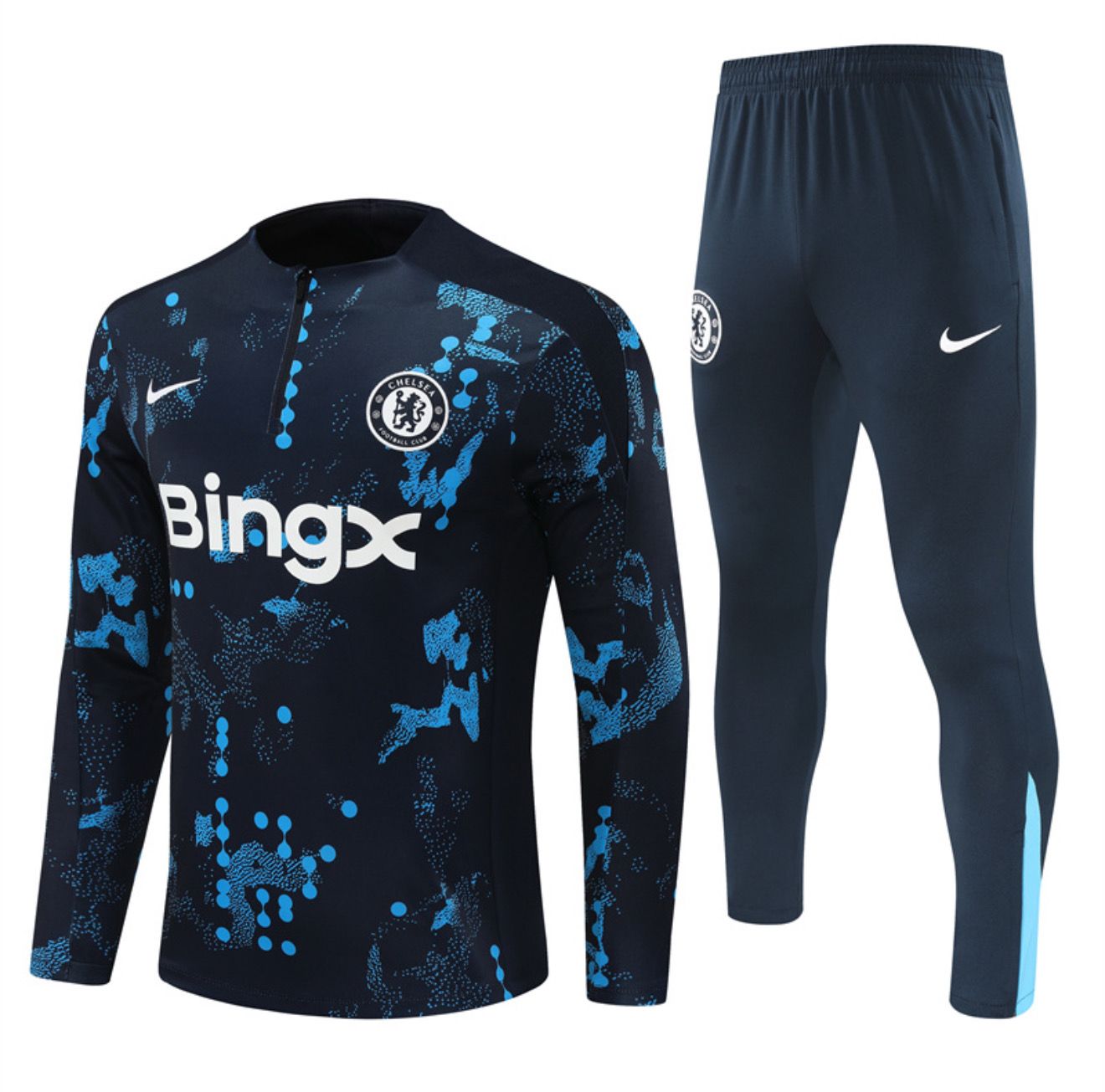 Chelsea FC 25/26 Tracksuit Set (BLACK)