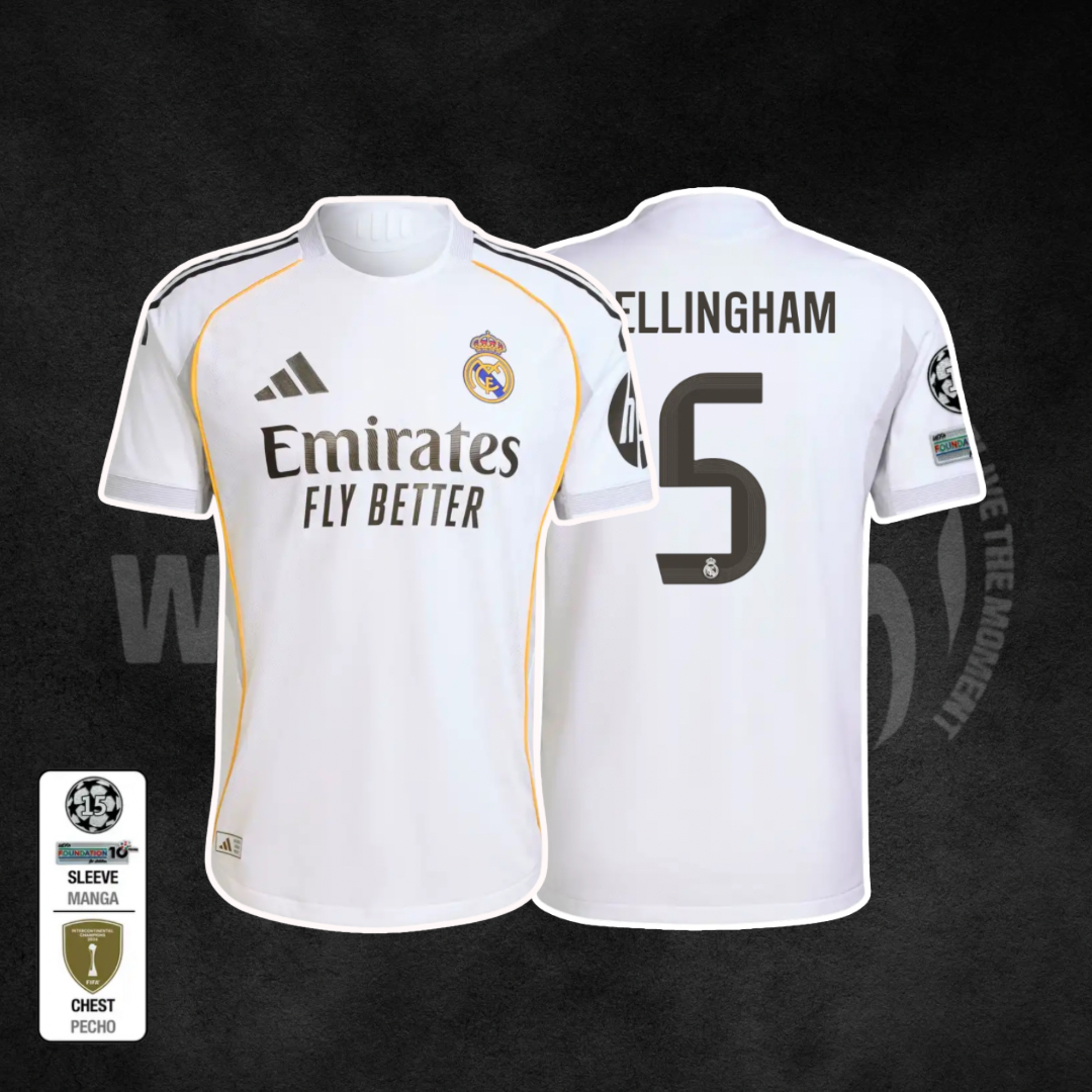 Real Madrid 2025/26 Home Kit