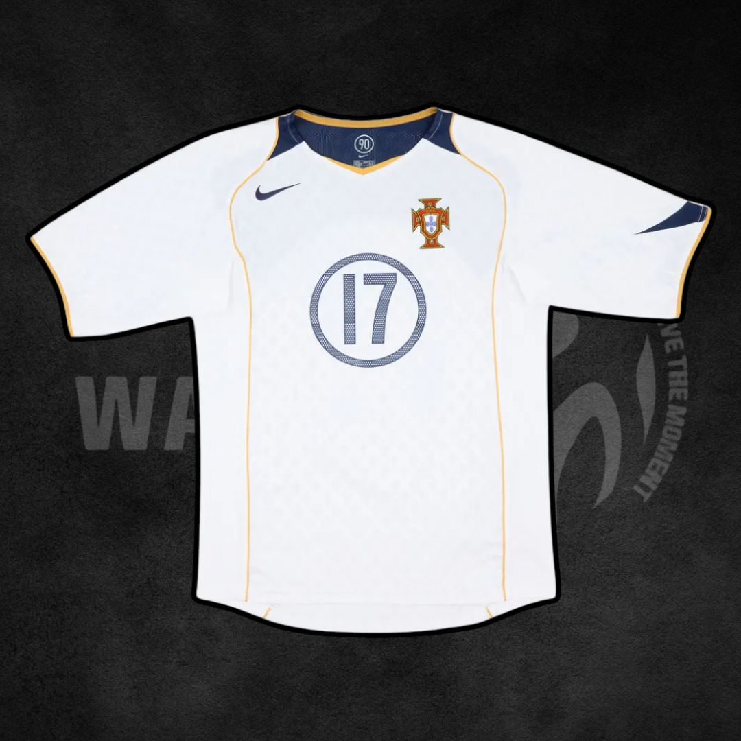 Portugal 2004 Euros Away Retro Kit