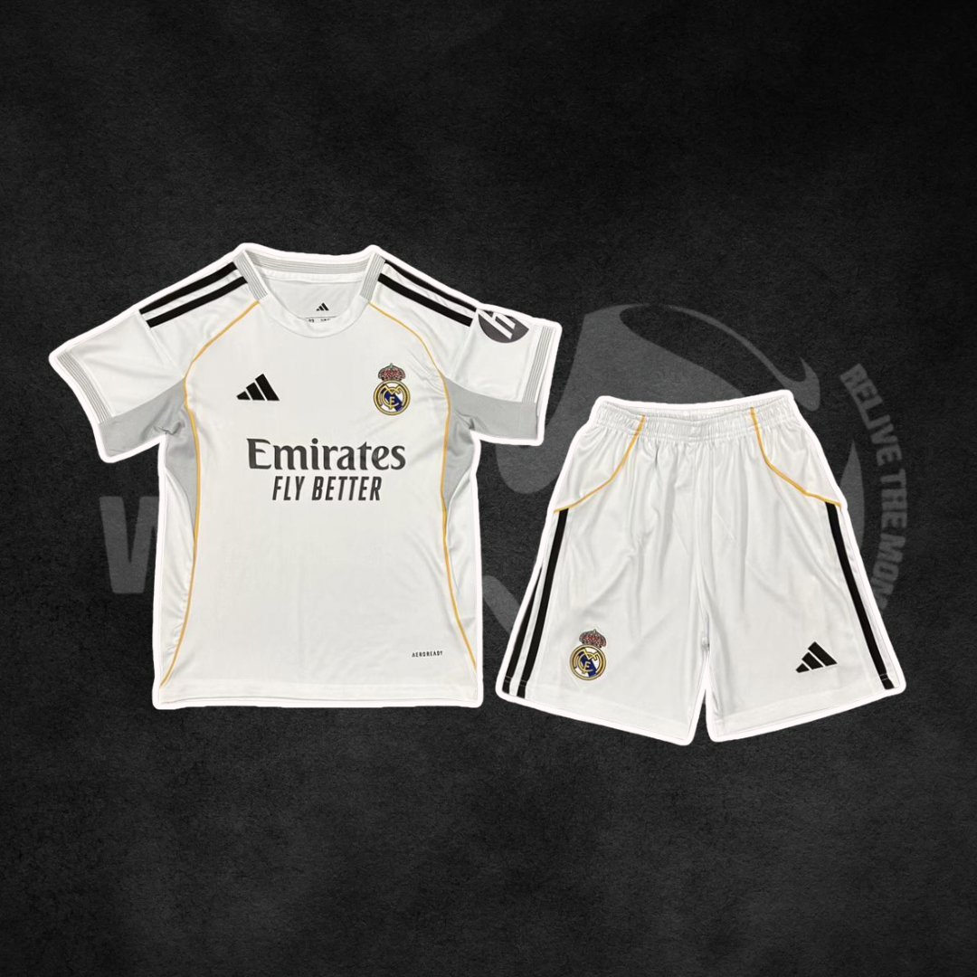 Real Madrid 2025/26 Home Kit Set