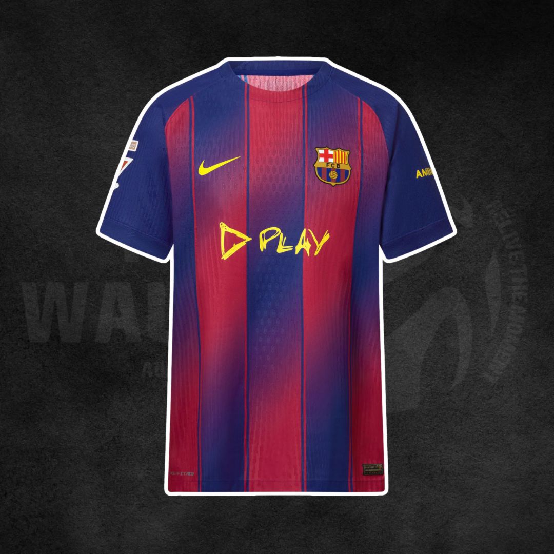 FC Barcelona x Ed Sheeran 2025/26 Special Home Kit