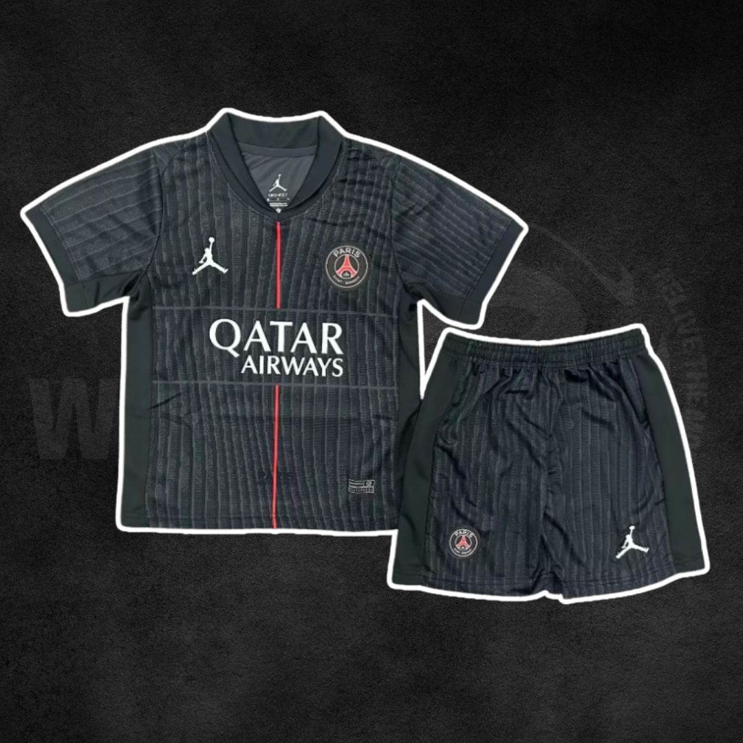 PSG 2025/26 Jordan Special Version Kids Kit